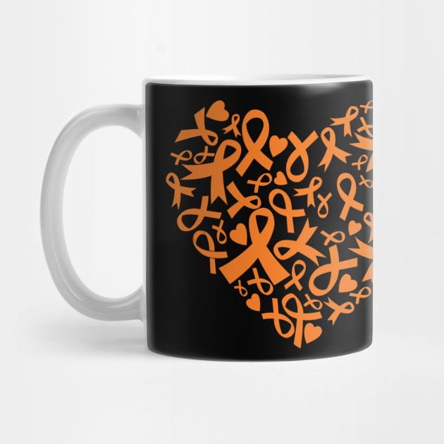 Heart of Awareness - Orange by CuteCoCustom